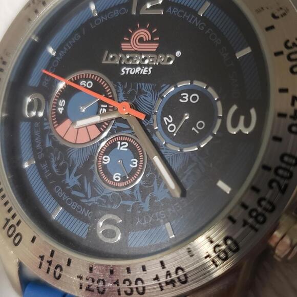Longboard Stories Atlas for Men Watch Rubber Band - Picture 6 of 6